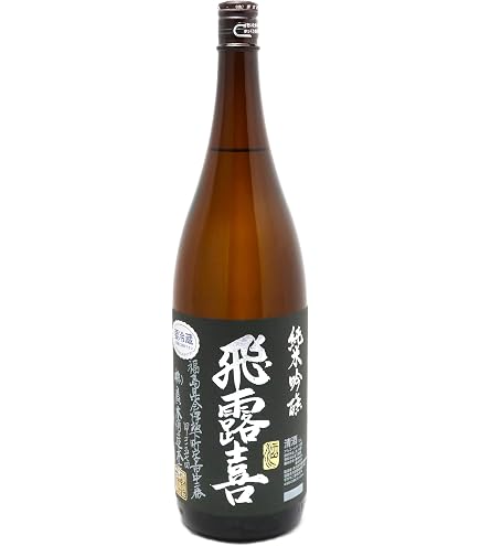Amazon.co.jp: 飛露喜 特別純米 かすみざけ 初しぼり 1800ml : 食品